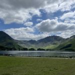 Paraglider over lake buttermere @2024bash