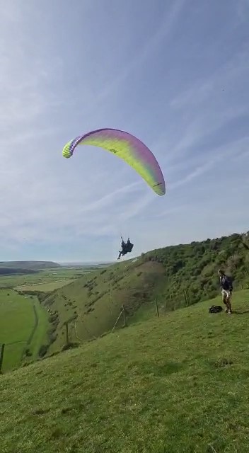 Solomon and Steve Flying high