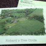 picture of donation from Richard Westgates family and picture of Richards tree circle